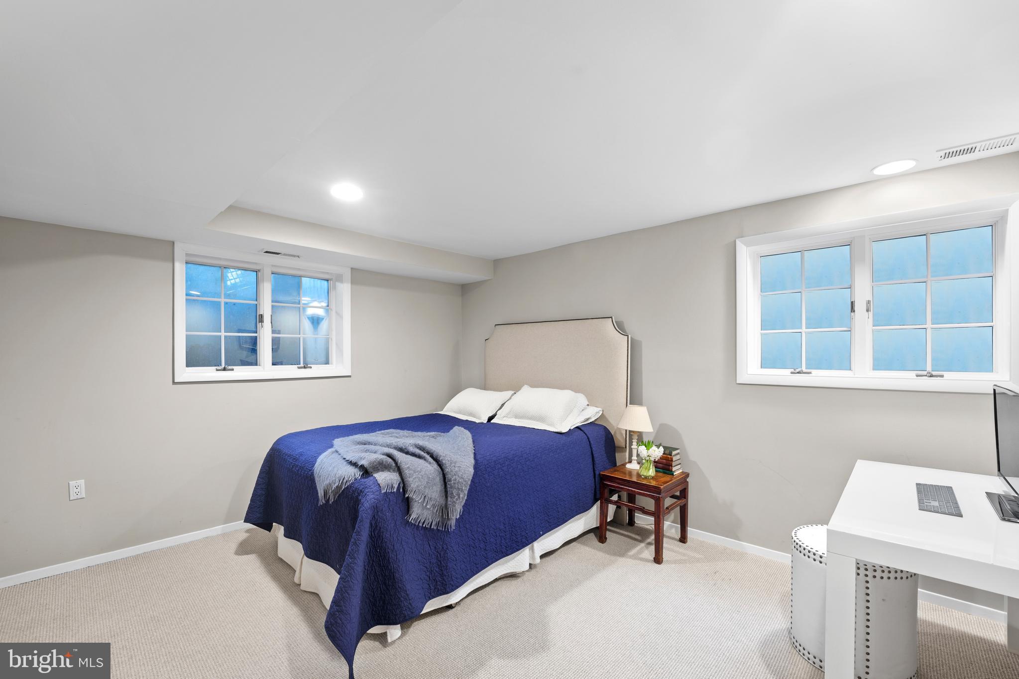 5900 Harwick Road Bethesda, MD 20816 - Photo 17 of 21 Lower Level Bedroom