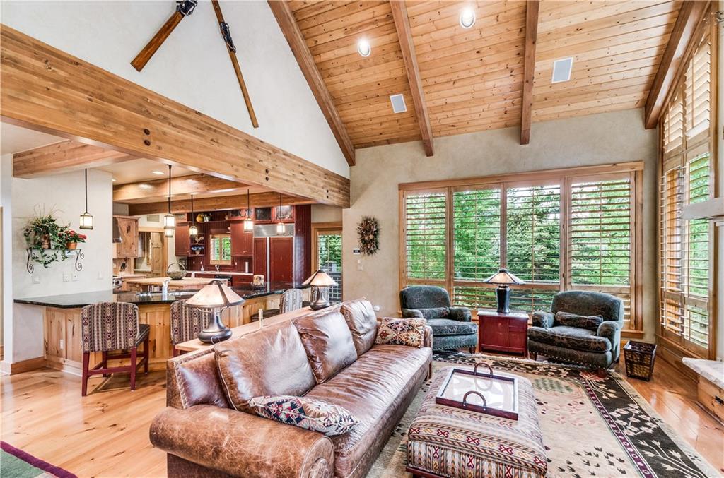 1025 4 O Clock Road Breckenridge, CO 80424 - Photo 8 of 25 a living room with furniture and a large window