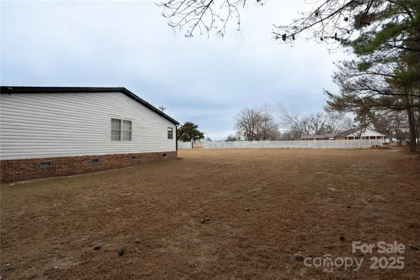 a view of an outdoor space and a yard