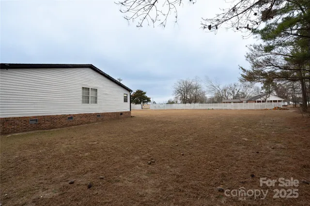 a view of an outdoor space and a yard