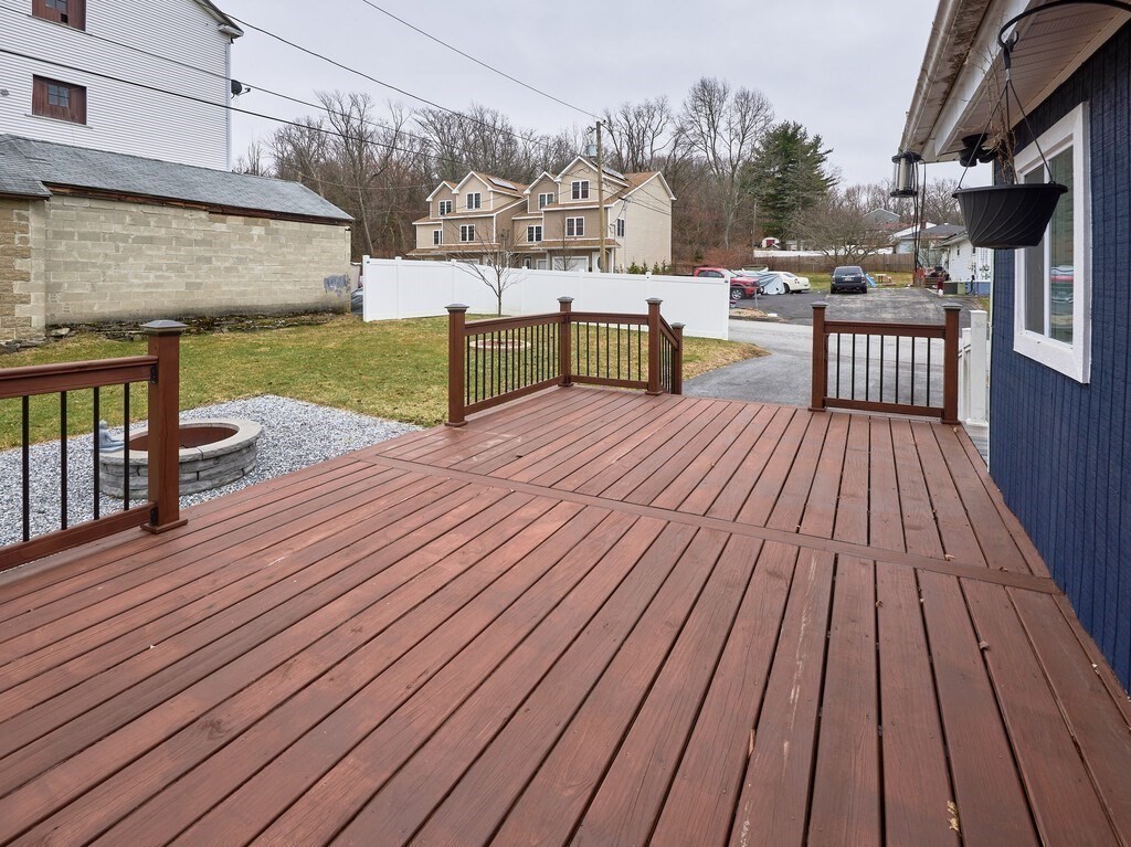 29 Dillon Street Worcester, MA 01604 - Photo 5 of 22 a view of a patio with wooden floor