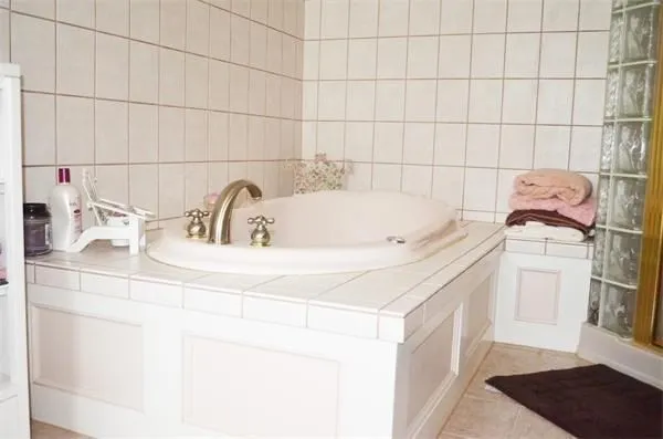 a bathroom with a sink and a vanity