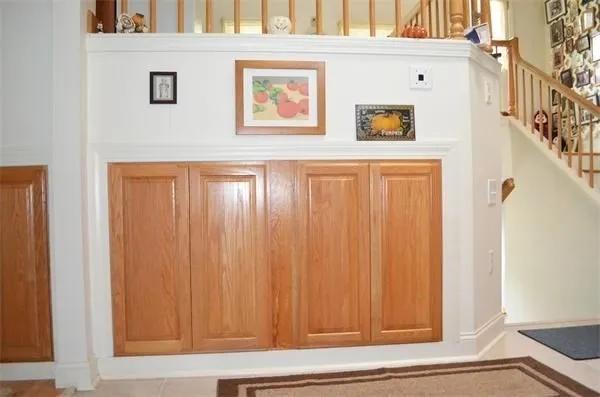 a view of front door