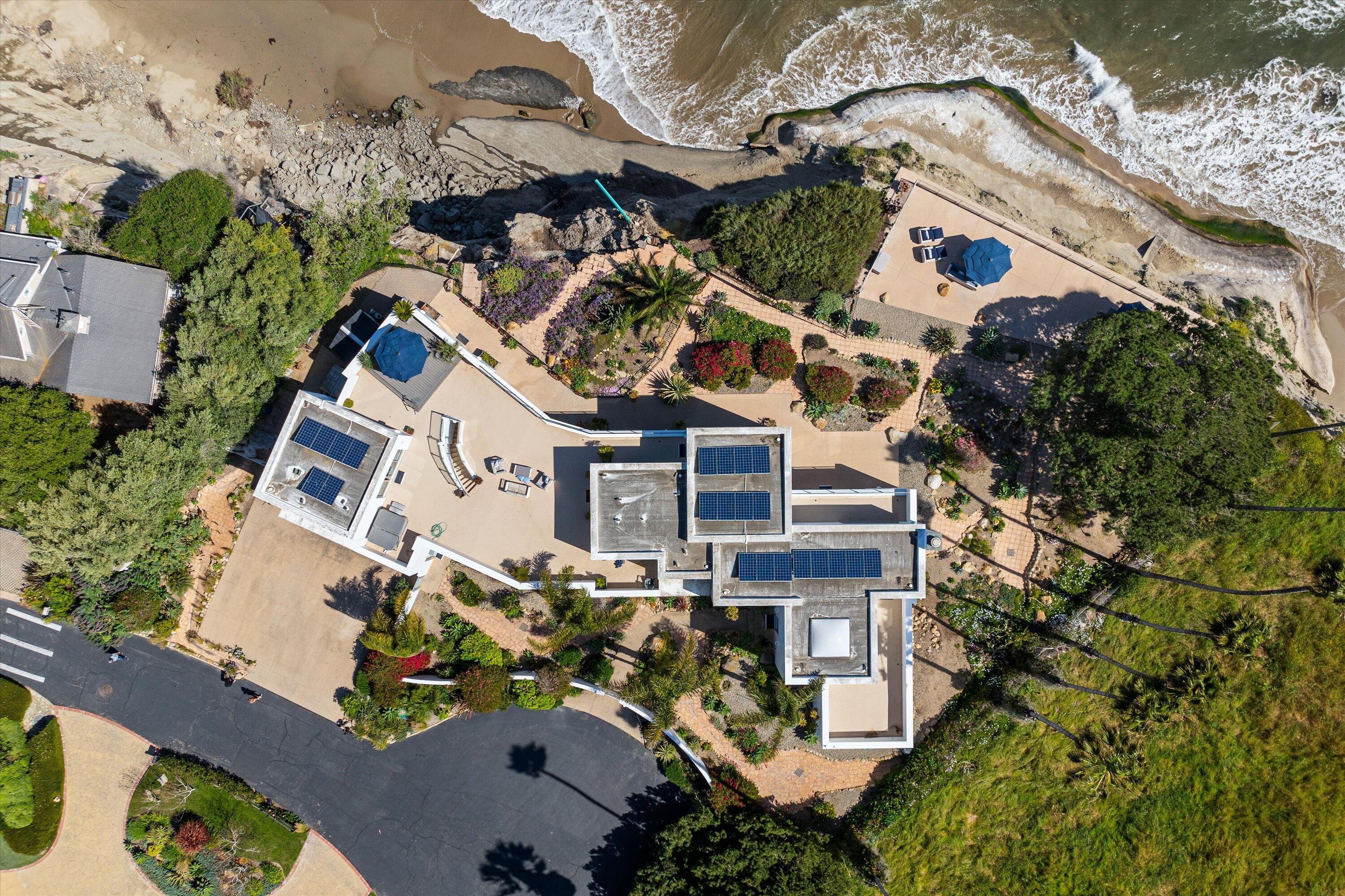 5297 Austin Road Santa Barbara, CA 93111 - Photo 35 of 35 an aerial view of a house with a yard