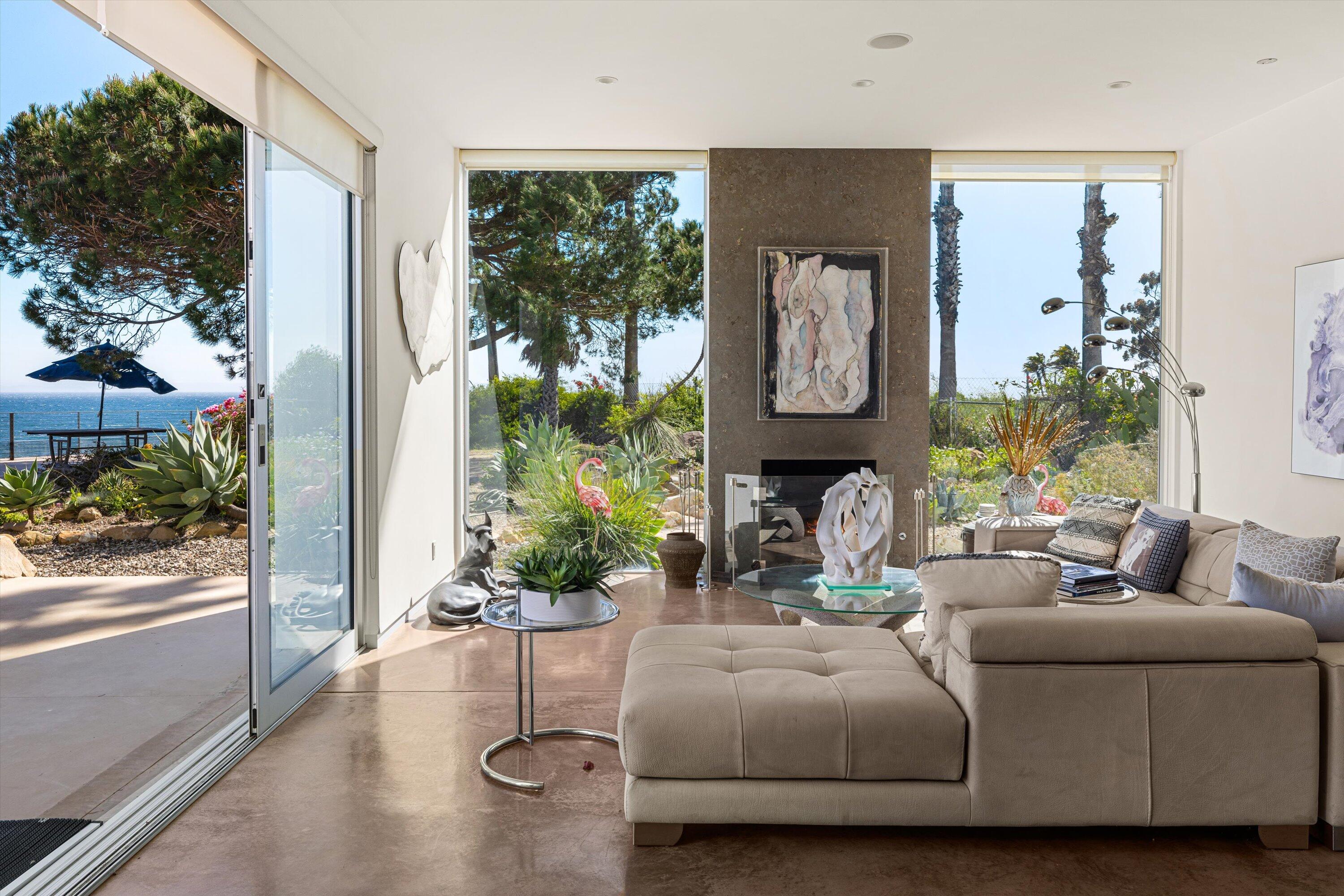5297 Austin Road Santa Barbara, CA 93111 - Photo 7 of 35 a living room with furniture and a large window