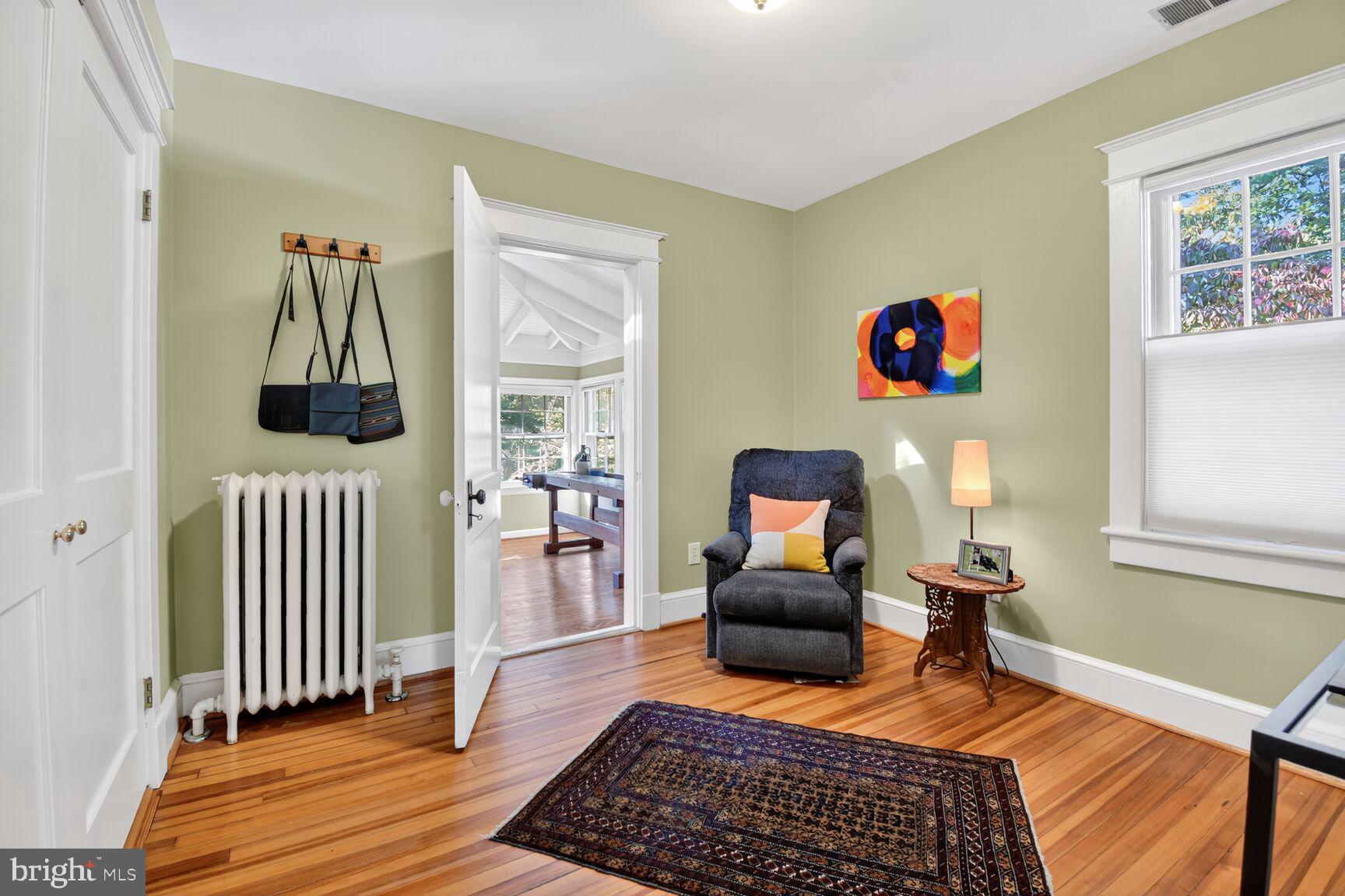 14 Cleveland Avenue Takoma Park, MD 20912 - Photo 29 of 41 a bedroom with furniture and a window