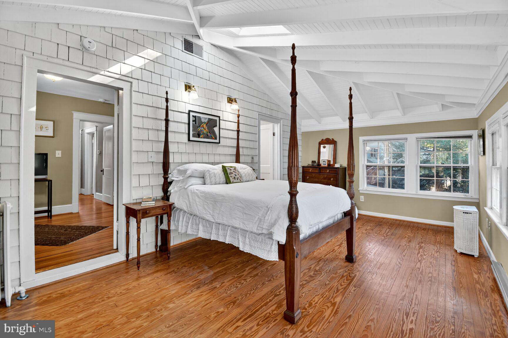 14 Cleveland Avenue Takoma Park, MD 20912 - Photo 31 of 41 a bed room with a bed and a large window
