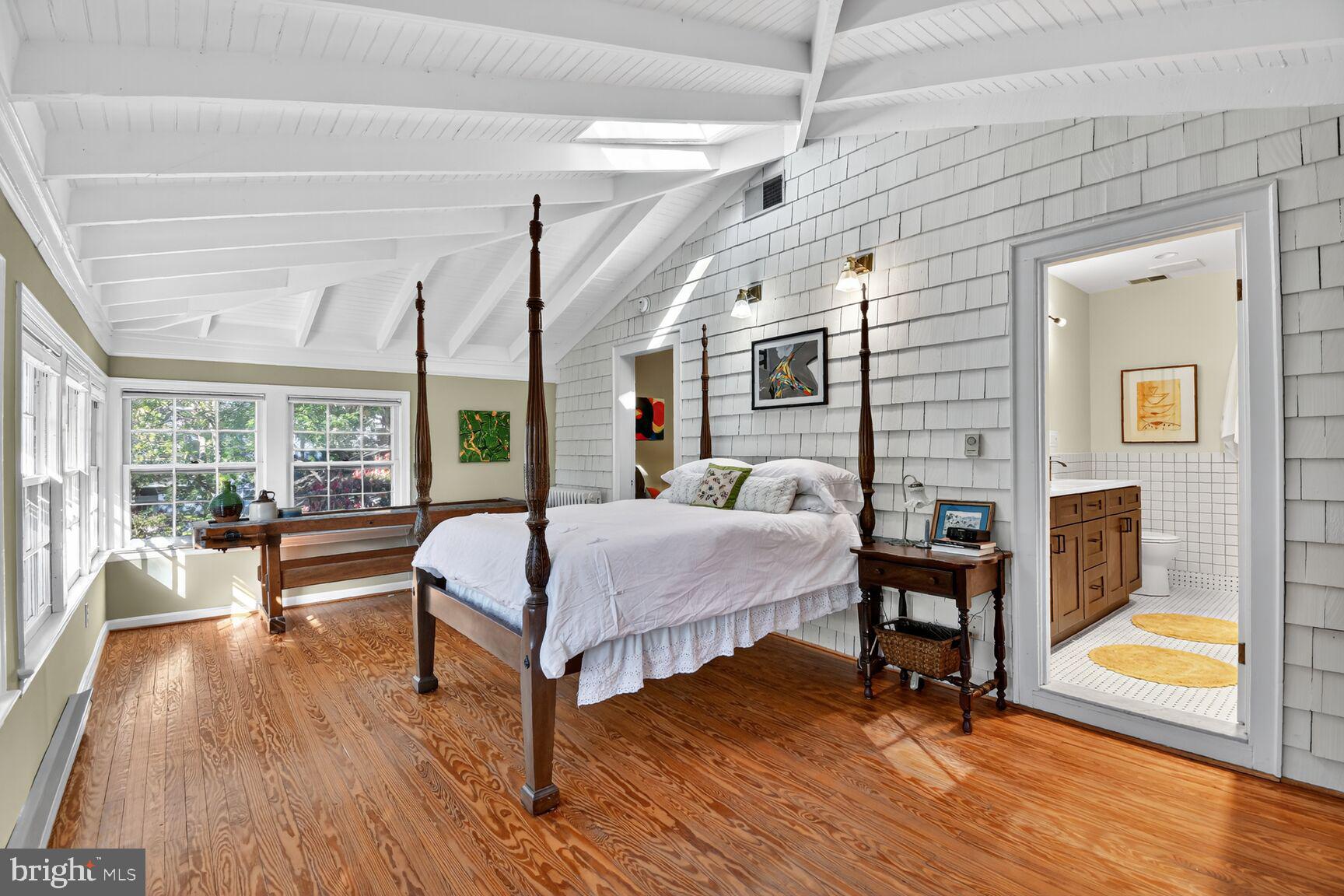 14 Cleveland Avenue Takoma Park, MD 20912 - Photo 32 of 41 a bedroom with furniture and a large window