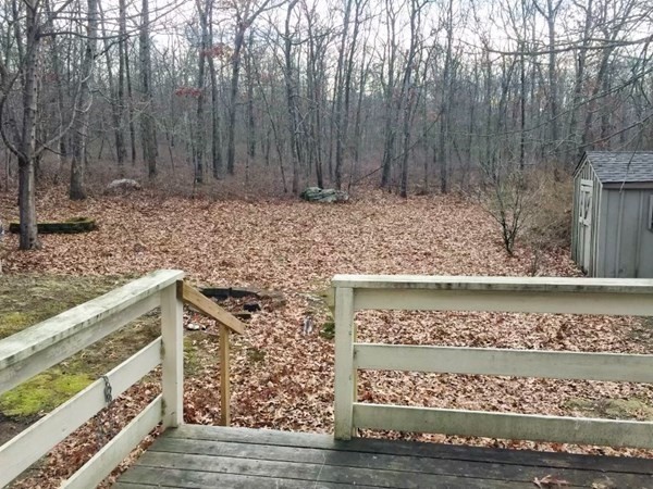 76 Old Douglas Road Webster, MA 01570 - Photo 21 of 22 a view of wooden fence and trees