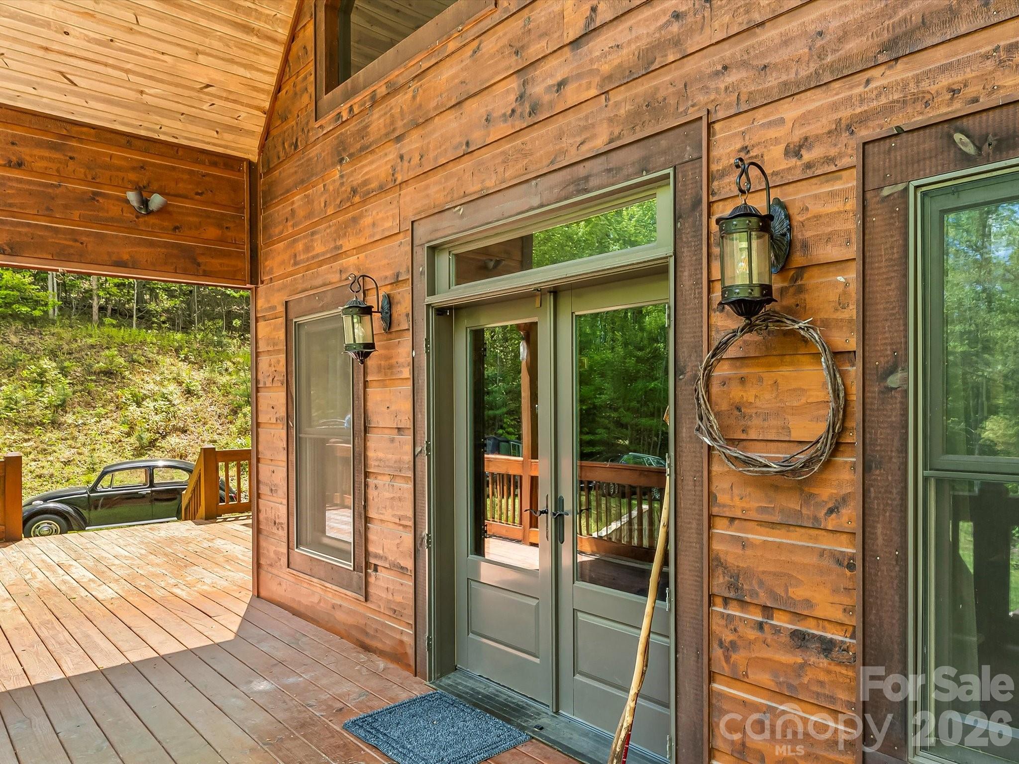 917 Otter Mountain Road Topton, NC 28781 - Photo 7 of 48 a porch with seating space