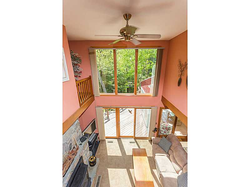22 Winsor Road Foster, RI 02825 - Photo 6 of 25 Living Room. CATHEDRAL OVERLOOKING LIVING ROOM