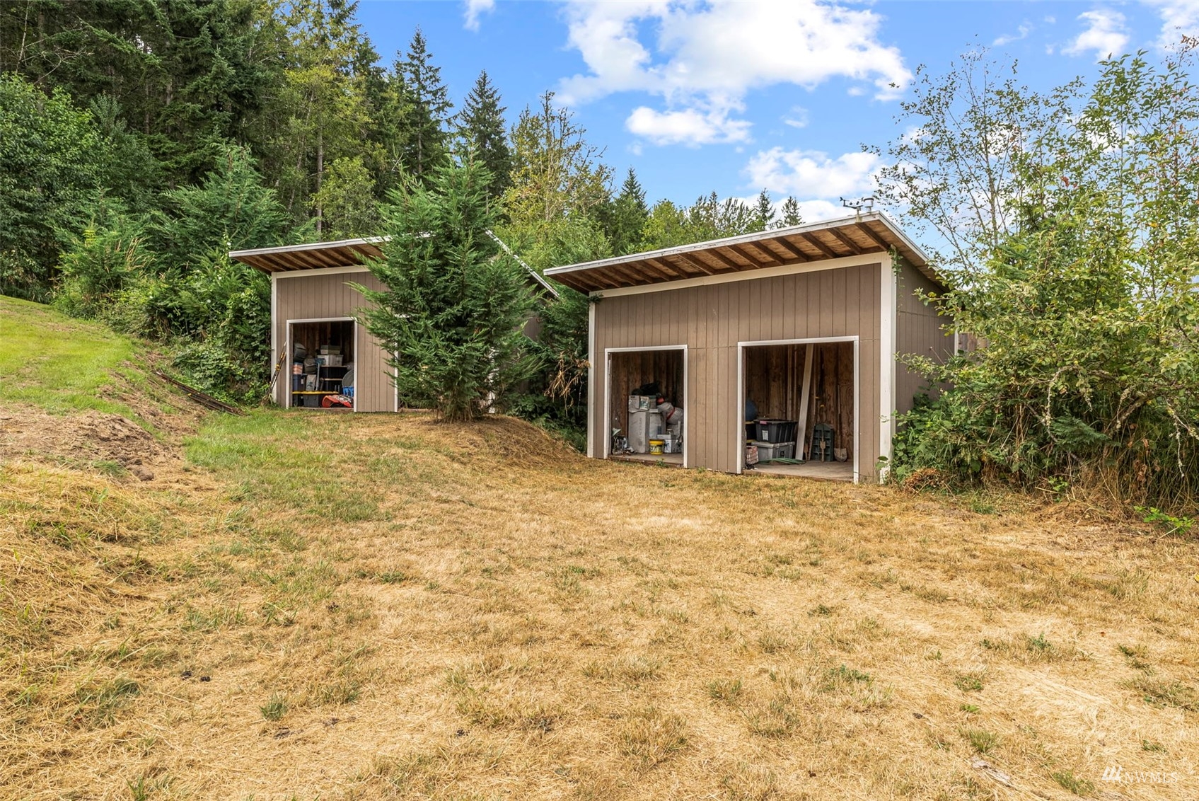 658 Smokey Valley Road Toledo, WA 98591 - Photo 34 of 40 a view of a house with backyard and trees