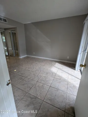 a view of empty room