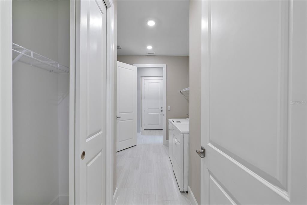 16056 Shoreline Drive Punta Gorda, FL 33982 - Photo 27 of 57 a bathroom with a sink and a mirror