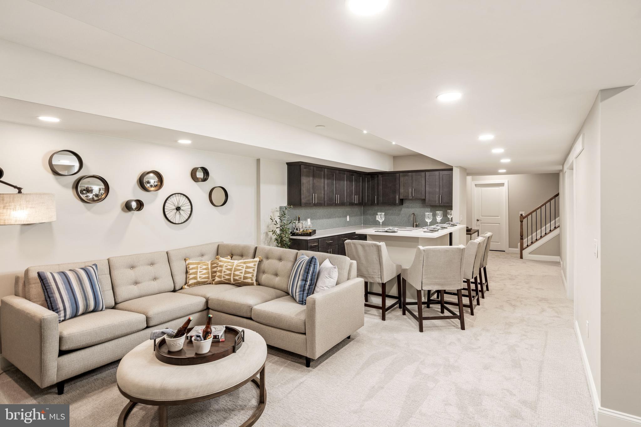 44 Kay Chiarello Way Hamilton, NJ 08690 - Photo 12 of 19 a living room with furniture and view of kitchen