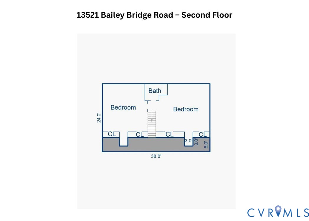 13521 Bailey Bridge Road Midlothian, VA 23112 - Photo 9 of 9 Floor plan