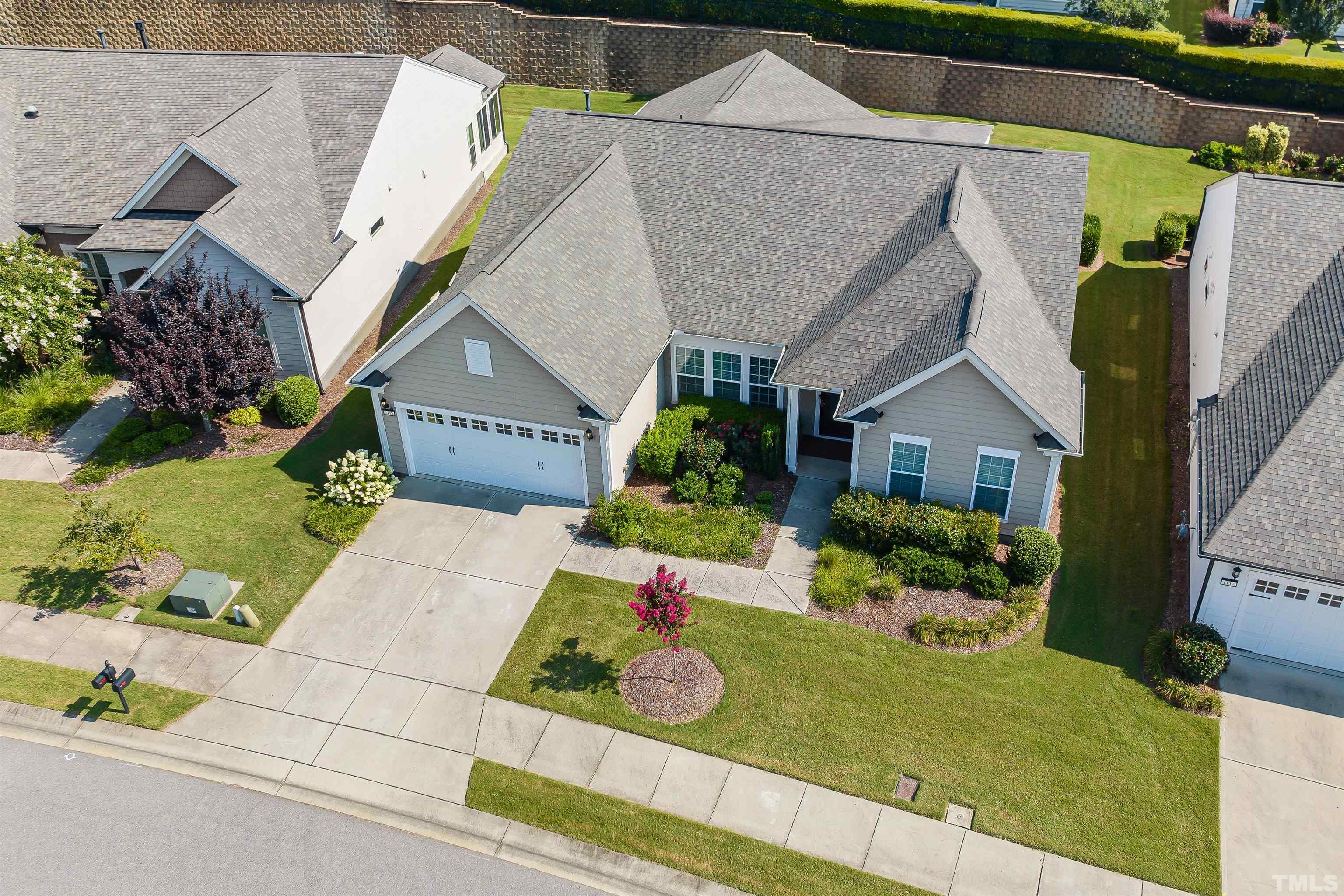 1115 Hooper Place Durham, NC 27703 - Photo 32 of 40 an aerial view of a house with yard