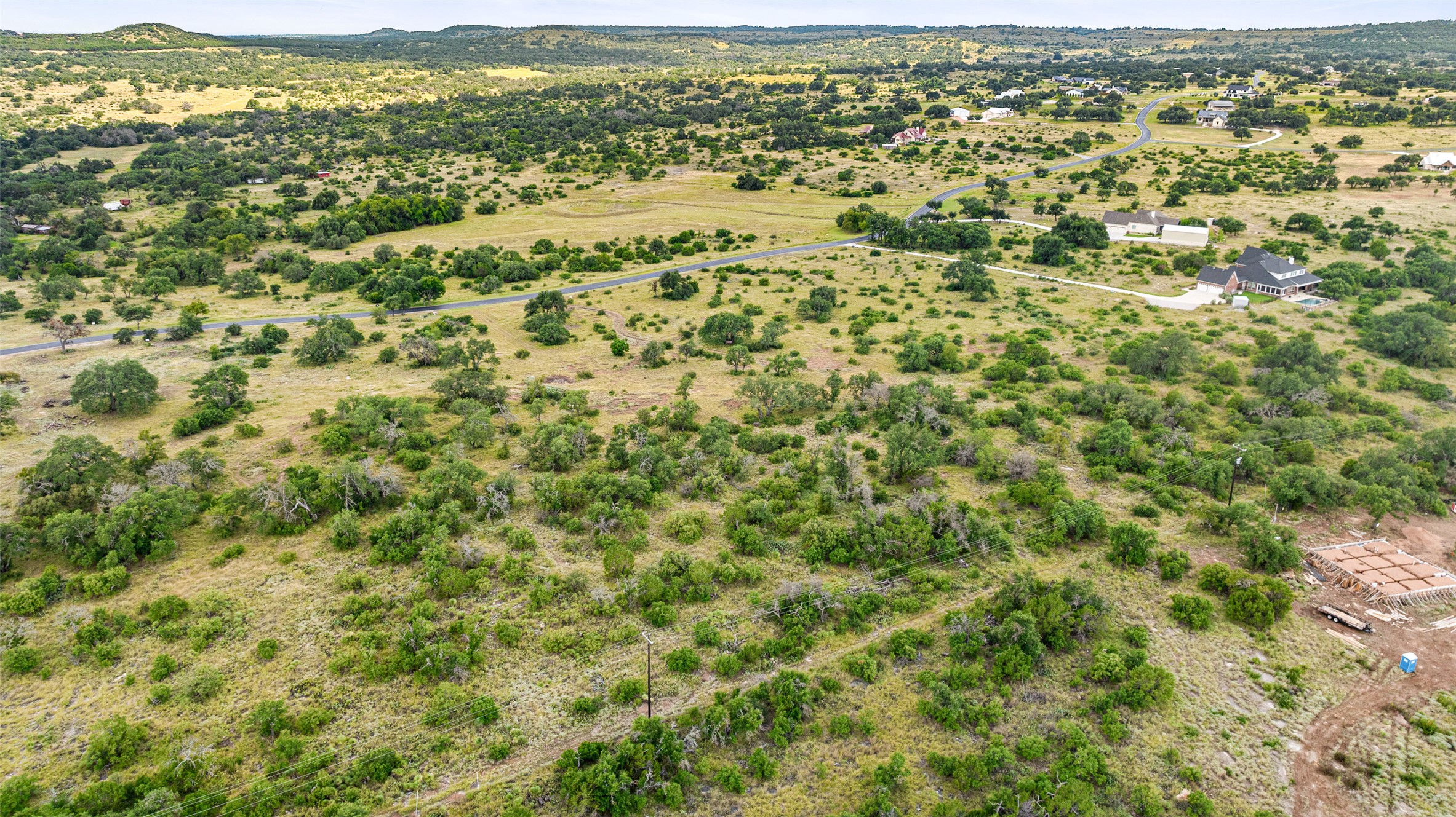 Lot 37 Vista Rdg Drive Round Mountain, TX 78663 - Photo 10 of 30 Aerial view of sparsely populated area
