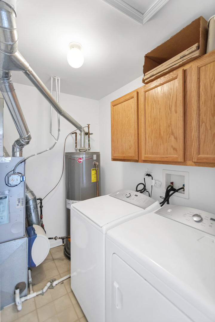 2574 Golf Ridge Circle Naperville, IL 60563 - Photo 29 of 29 a utility room with dryer and washer