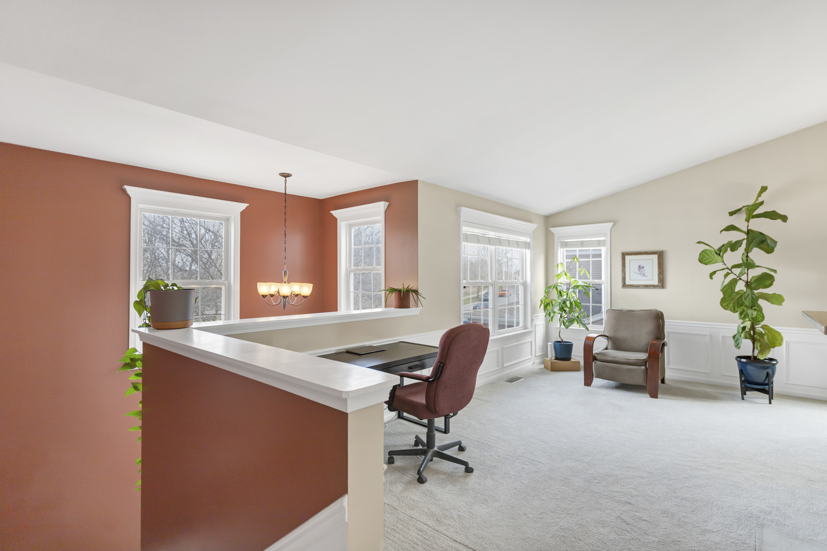 2574 Golf Ridge Circle Naperville, IL 60563 - Photo 6 of 29 a view of a livingroom with workspace and a window
