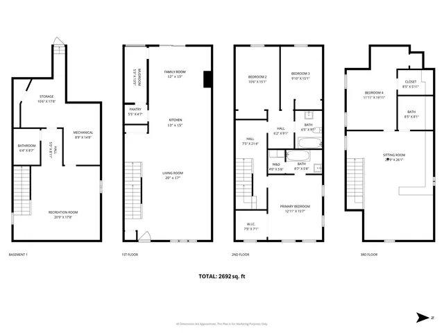 $520,000 | 841 North Lombard Avenue, Oak Park, IL 60302