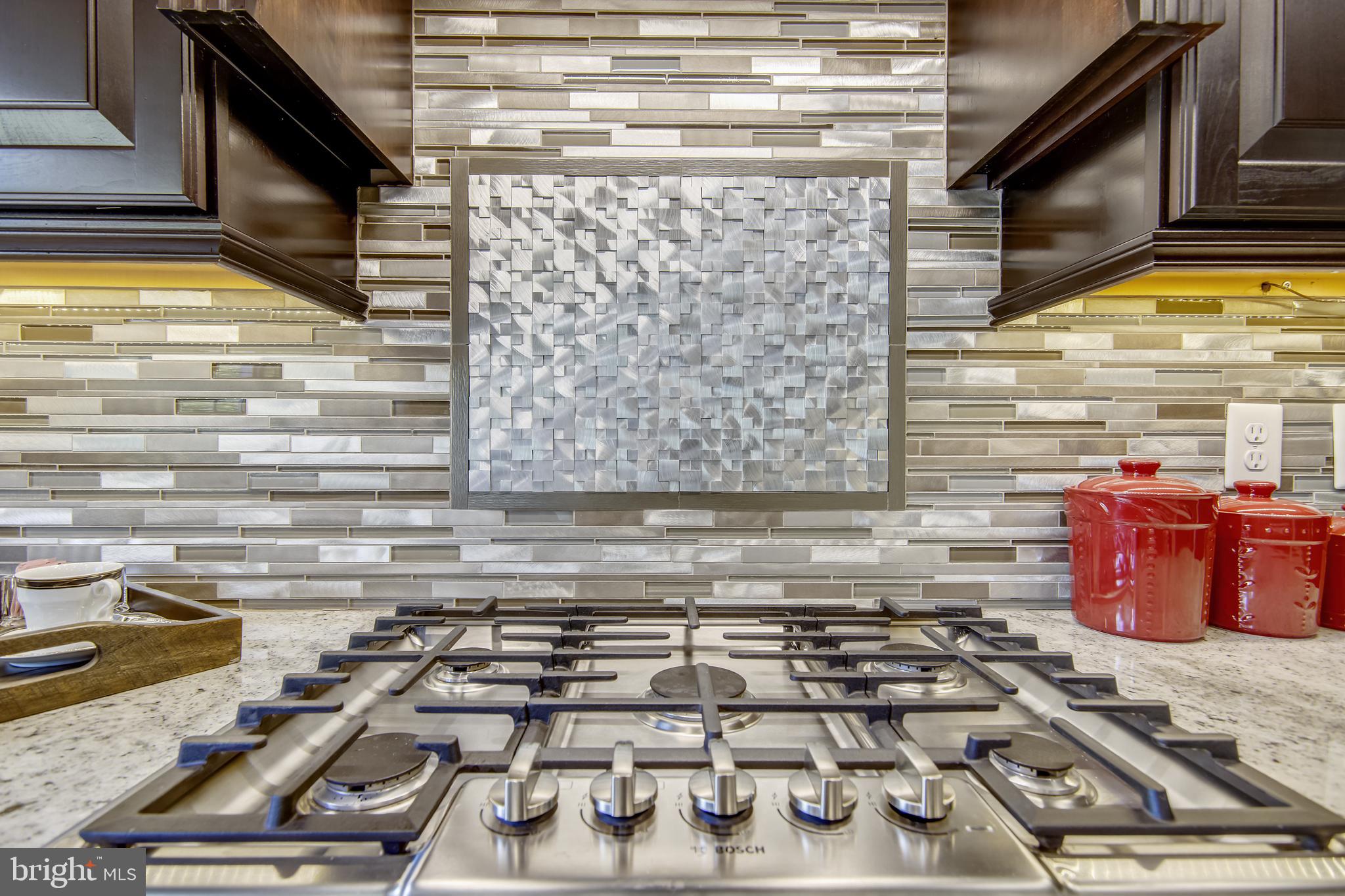 2908 Pleasant Glen Drive Oak Hill, VA 20171 - Photo 15 of 69 Custom Decorative Stone-Tile-Stainless Backsplash