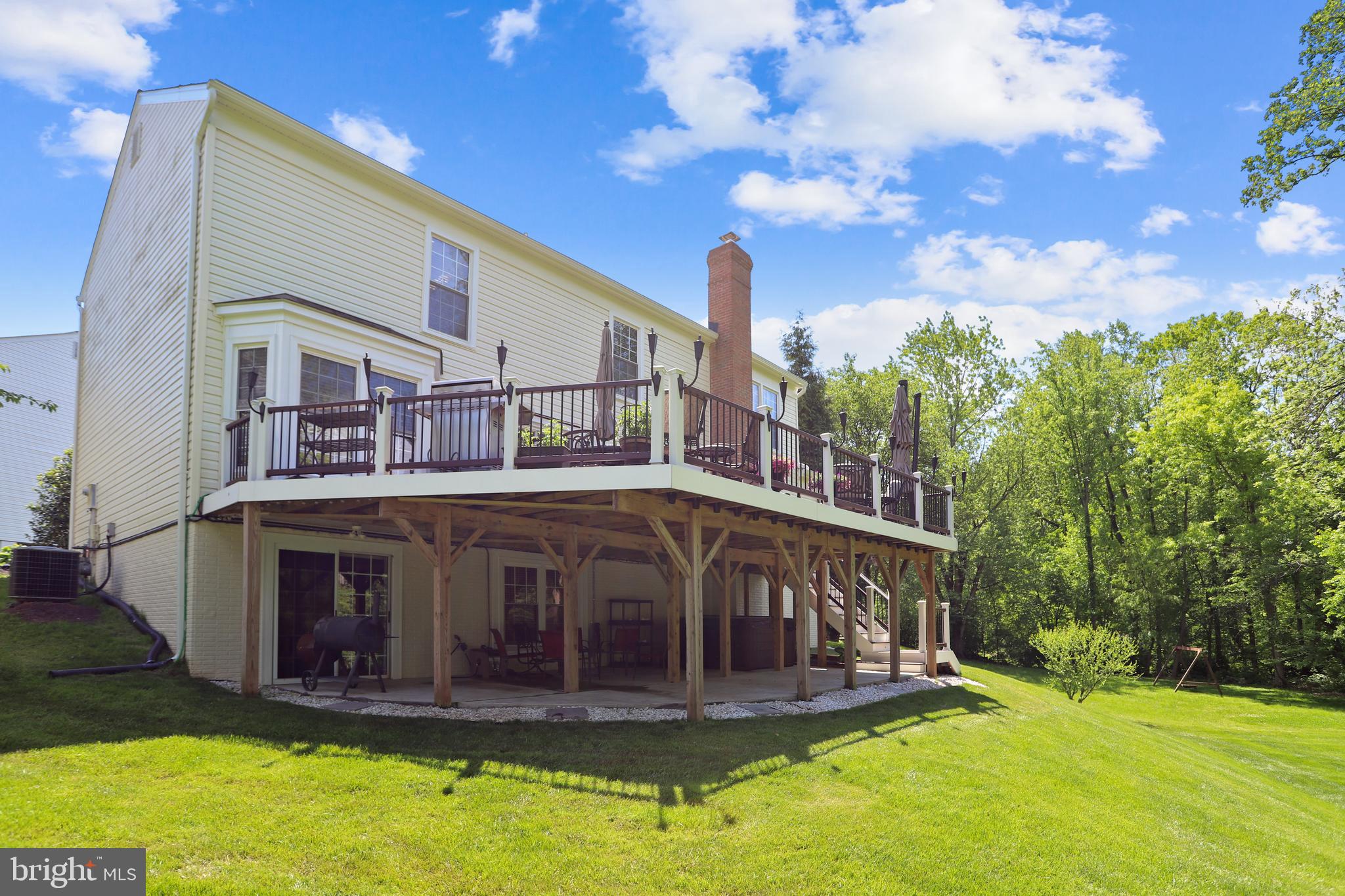 2908 Pleasant Glen Drive Oak Hill, VA 20171 - Photo 25 of 69 Full WALKOUT Lower Level with Patio Below Deck