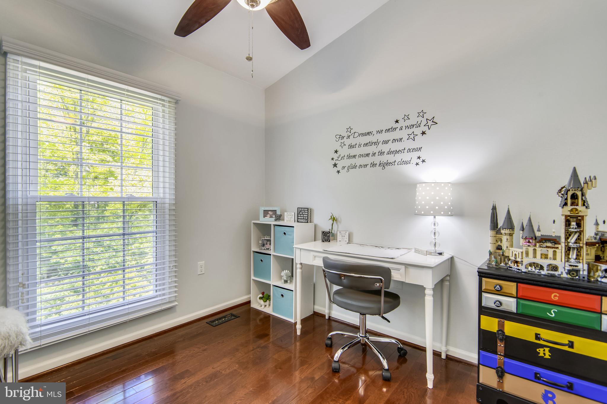 2908 Pleasant Glen Drive Oak Hill, VA 20171 - Photo 47 of 69 Bedroom 4 with Vaulted Ceiling
