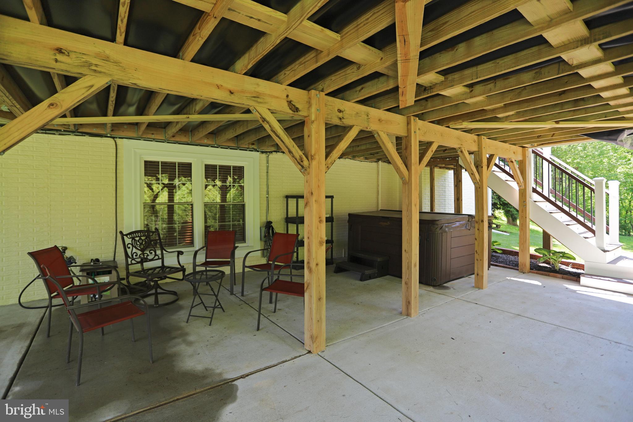 2908 Pleasant Glen Drive Oak Hill, VA 20171 - Photo 61 of 69 TREX 'Rain Escape' under deck keeps you dry!