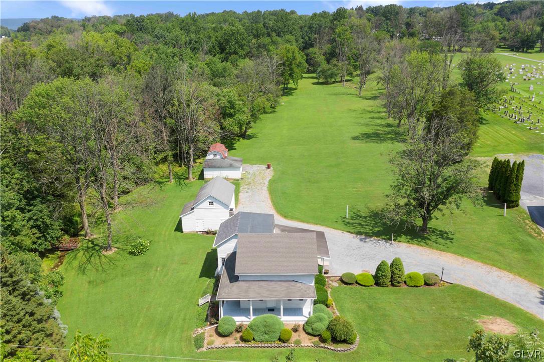 465 Belfast Road Nazareth, PA 18064 - Photo 3 of 32 an aerial view of a house with a yard