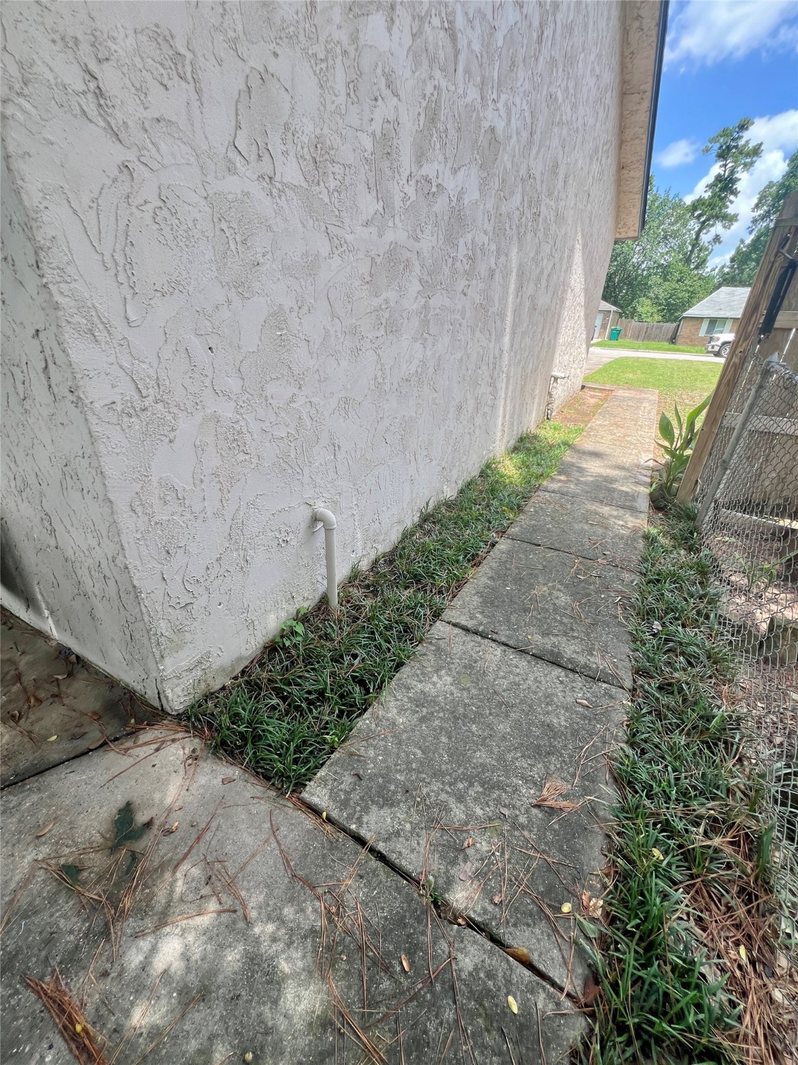 307 Jill Street Conroe, TX 77303 - Photo 17 of 20 a view of a backyard with plants