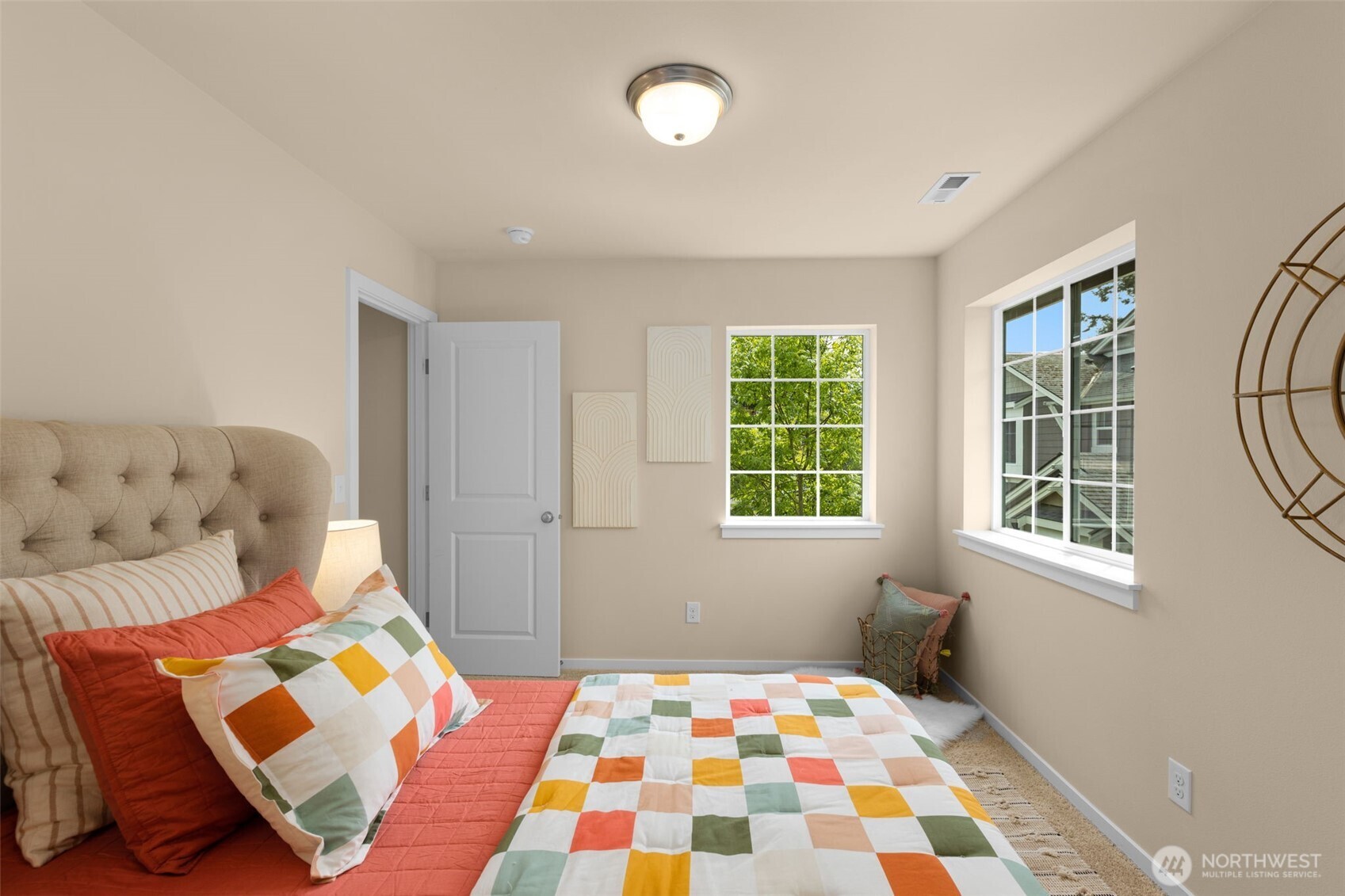 18525 115th Place Southeast Renton, WA 98055 - Photo 21 of 29 a bedroom with a bed and a window