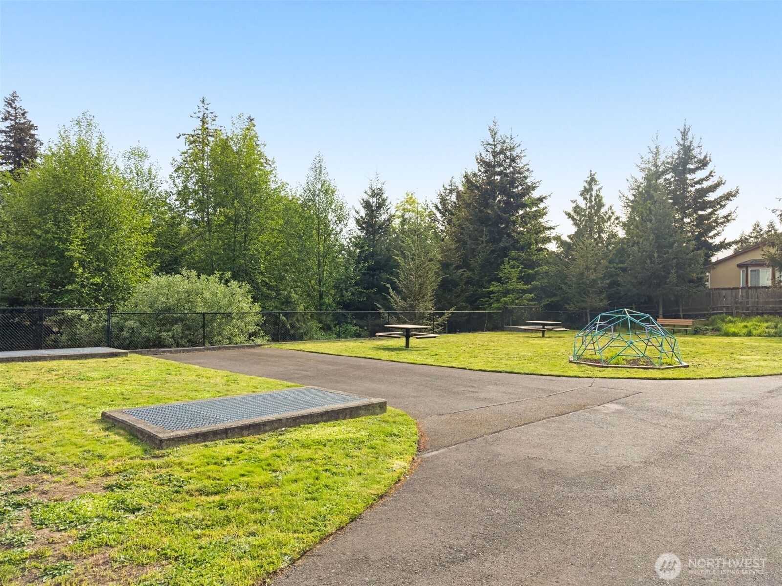 18525 115th Place Southeast Renton, WA 98055 - Photo 27 of 29 a view of a swimming pool with an outdoor space and seating area