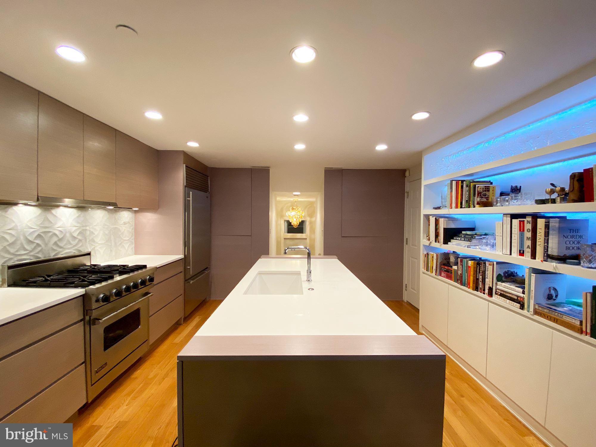 1515 P Street Northwest, Unit 3 Washington, DC 20005 - Photo 9 of 22 Integrated Philips Hue Color Programmable Lighting