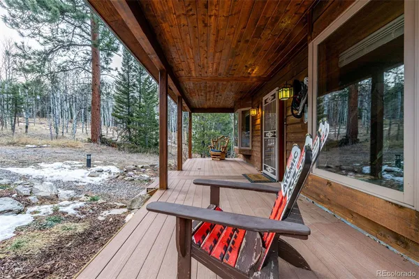 a view of outdoor seating
