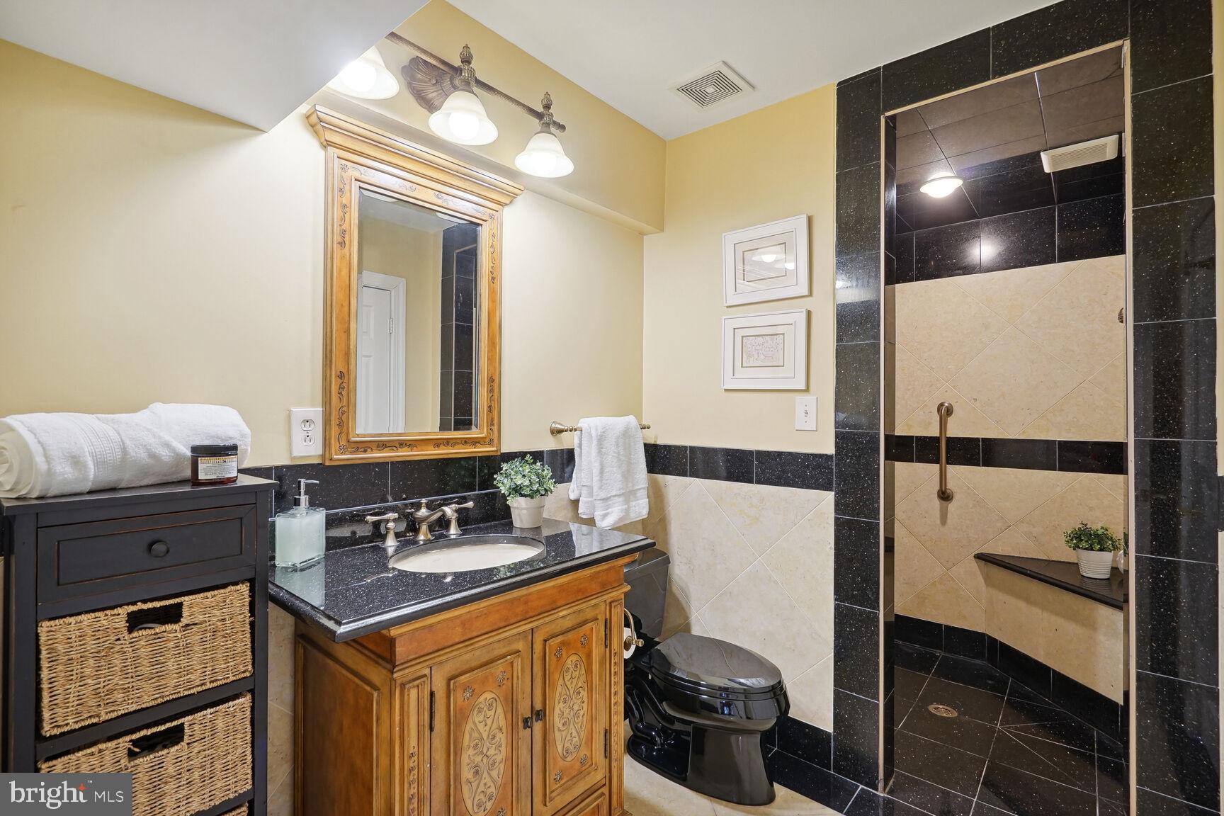 403 Firestone Drive Ashton, MD 20861 - Photo 44 of 58 Private Bath (Lower Level) with Spa Shower