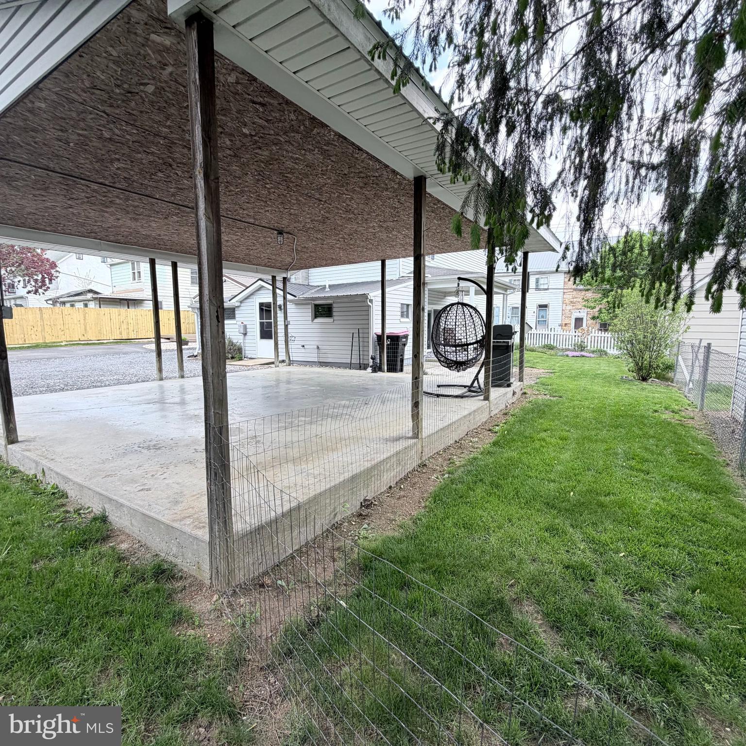 12997 Main Street Fort Loudon, PA 17224 - Photo 41 of 48 a view of a backyard with a garden