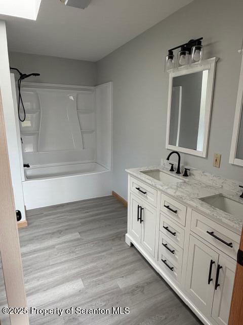 2743 River Road Wysox, PA 18854 - Photo 13 of 32 a bathroom with a granite countertop sink mirror and a