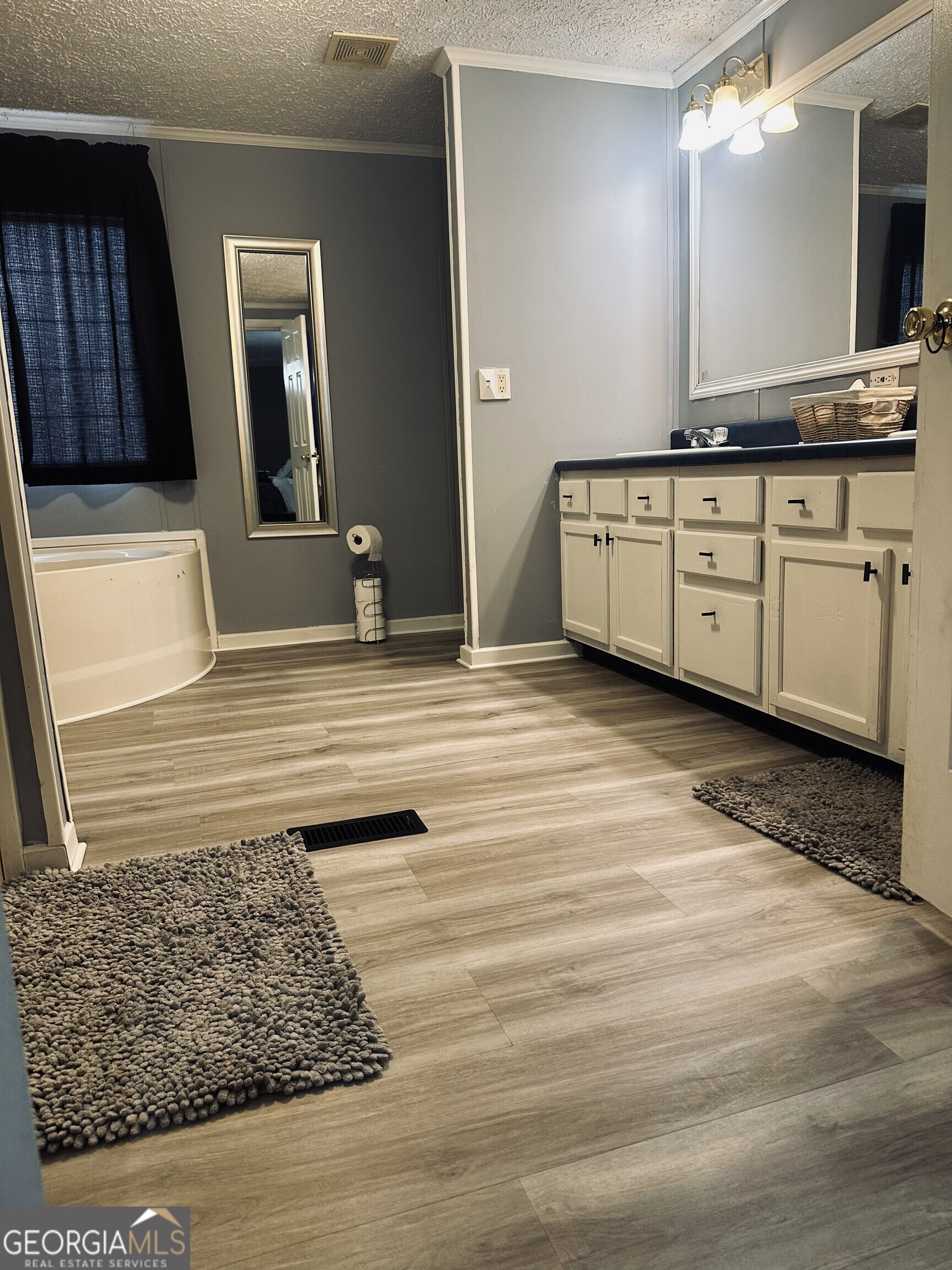 6675 Millwood Road, Unit 1B Gainesville, GA 30506 - Photo 9 of 10 a view of a bathroom with sink and mirror