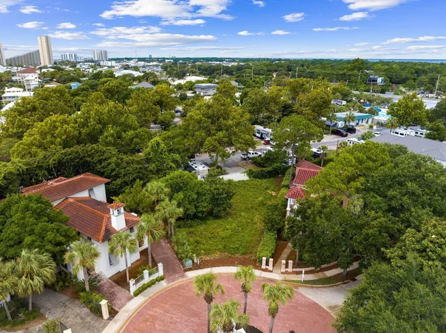 a view of a lake with a house