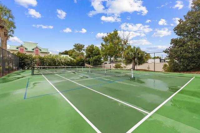 a view of a tennis court