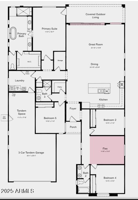 14182 West Sand Hills Road Surprise, AZ 85387 - Photo 4 of 4 Floorplan