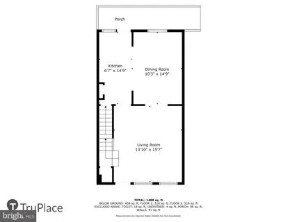 a picture of a floor plan