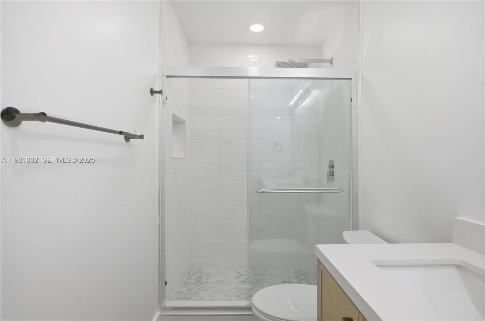 11731 Southwest 112th Terrace Miami, FL 33186 - Photo 31 of 41 a bathroom with a toilet and a shower