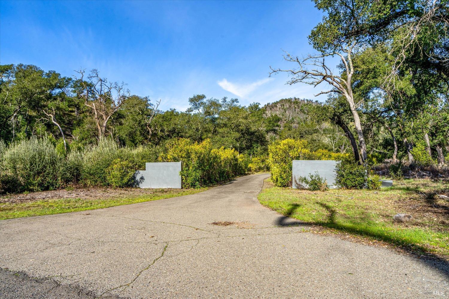 2077 Soda Canyon Road Napa, CA 94558 - Photo 9 of 26 a view of a park with large trees