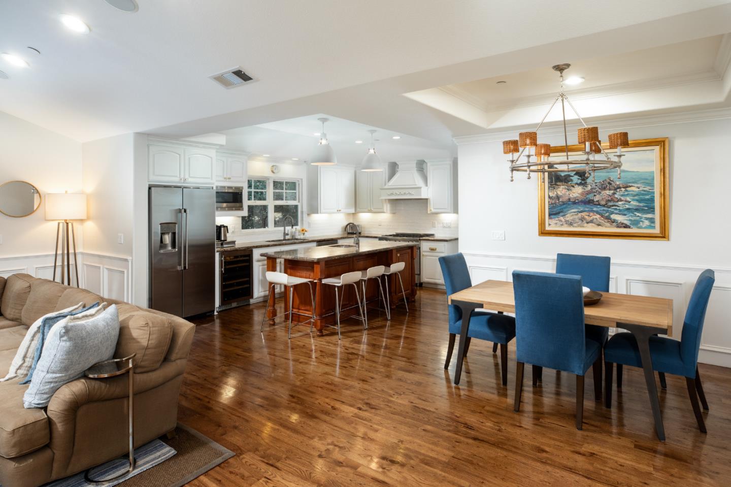 63 Ridge Court Woodside, CA 94062 - Photo 7 of 31 a view of a dining room with furniture