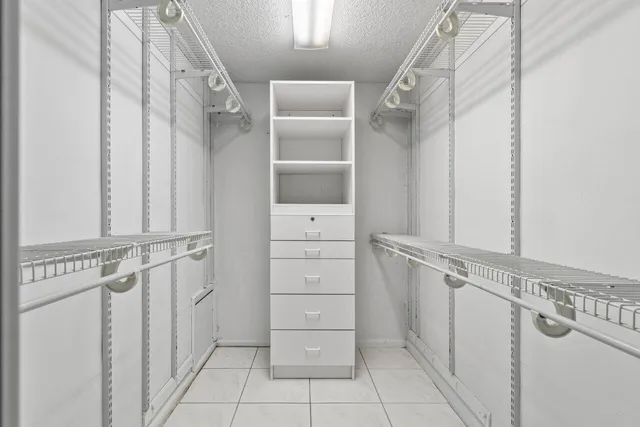 a view of walk in closet