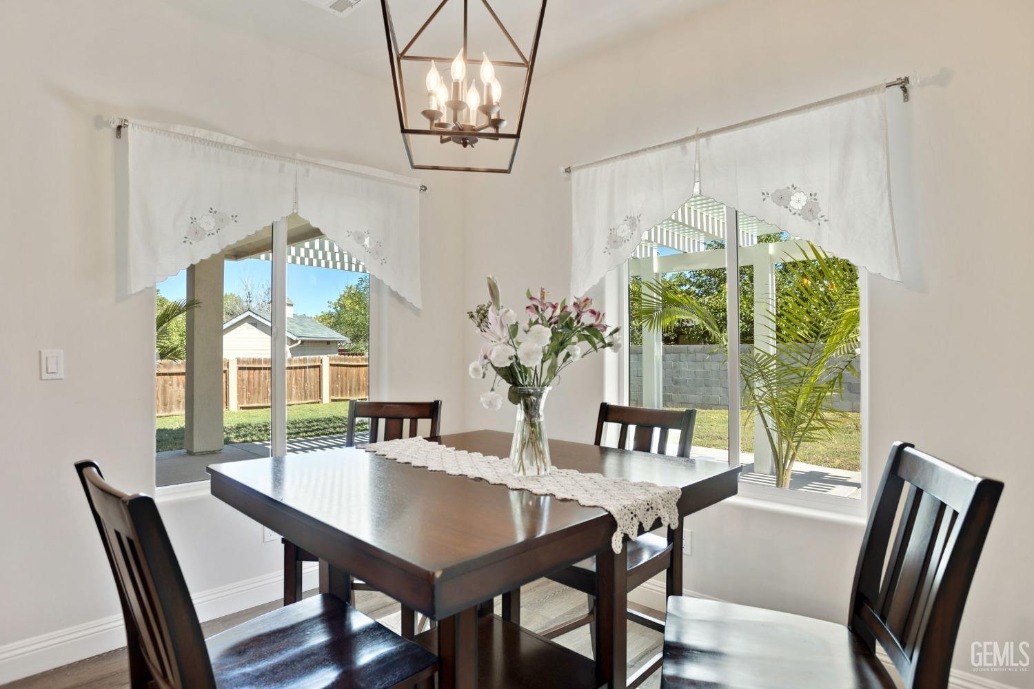 Undisclosed Address Tehachapi, CA 93561 - Photo 11 of 41 a view of a dining room with furniture window and outside view