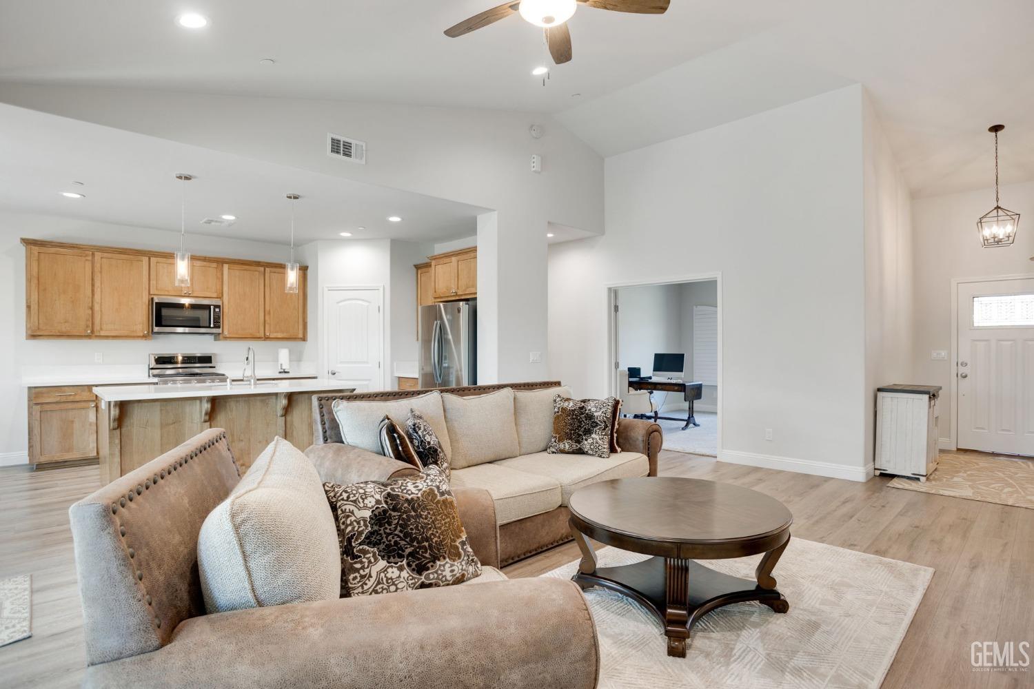 Undisclosed Address Tehachapi, CA 93561 - Photo 8 of 41 a living room with furniture and kitchen view