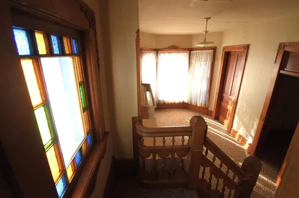 a view of a furniture from a window